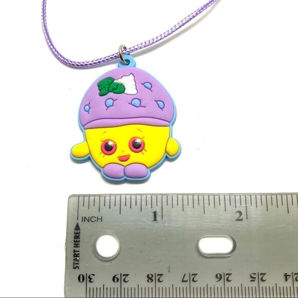 Shopkin Soft PVC Waxed Cord Kid’s Necklace (W2) - Picture 3 of 5